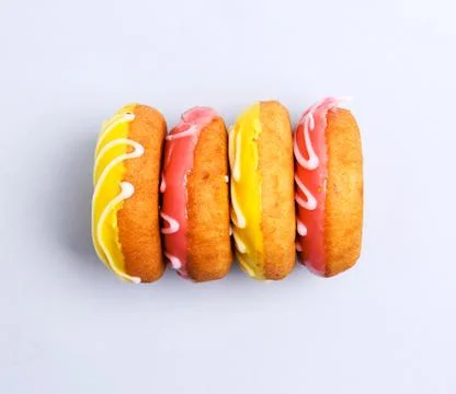 Yummy donuts Stock Photos