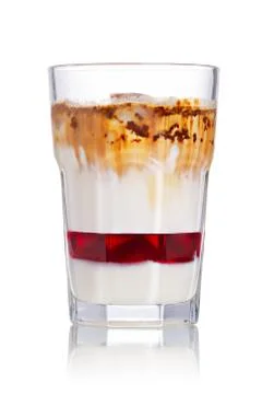 Yummy milkshake Foto stock