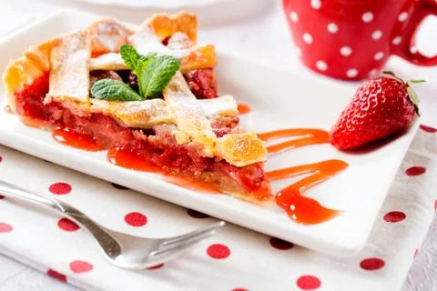 Yummy pie Stock Photos