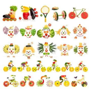 Yummy set. Stock Photos