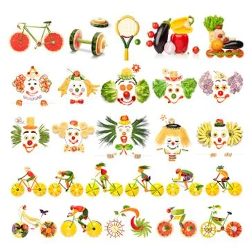 Yummy set. Stock Photos