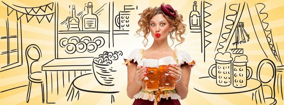 Yummy spirits. Stock Photos