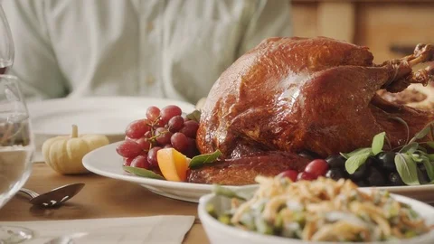 Yummy Turkey Dinner Video stock 81491806