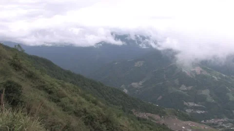 Yushan (玉山) mountain range Video stock 42136328