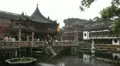 Yuyuan Garden Chinese People Crowds Old town Shanghai China Tourists visiting HD Footage