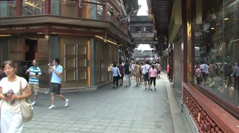 Yuyuan Garden Stock Footage