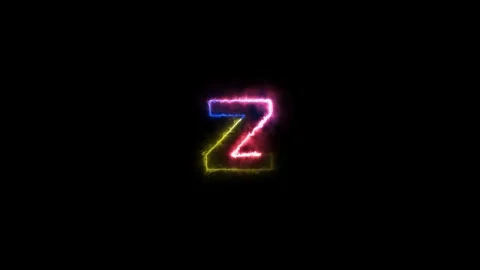Z Alphabet Stock Footage 318900052
