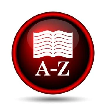 A-z book icon Stock Illustration