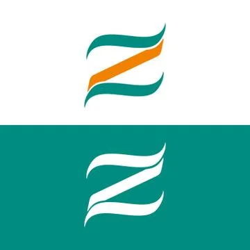 Z letter logo design vector	 Illustrazione stock