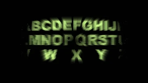 A TO Z VIDEO 3D EFFECT Stock-Footage 192399262