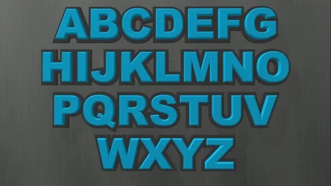 A TO Z VIDEO Stock Footage 192399261