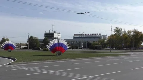 Z8 The building of river station. Stock Footage 140503033