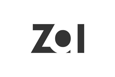 ZA creative geometric initial based modern and minimal logo. Letter z a tre.. Stock Illustration