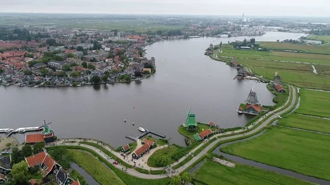 Zaanse Schans #11 Stock Footage 87004425