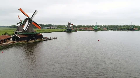 Zaanse Schans #12 Stock Footage 87004537