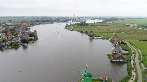 Zaanse Schans #15 Stock Footage 87000704