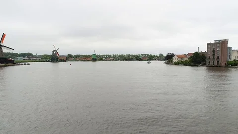 Zaanse Schans #17 스톡 동영상 87000636