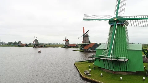 Zaanse Schans #2 Stock Footage 86966792
