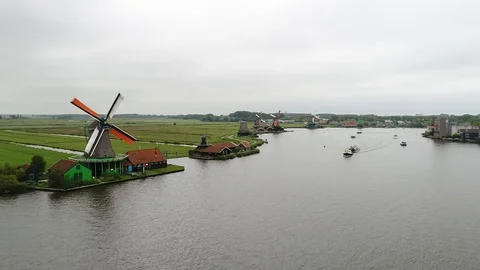 Zaanse Schans #20 Stock Footage 86962865