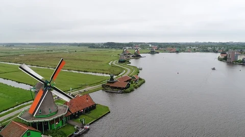 Zaanse Schans #24 Video stock 86965220