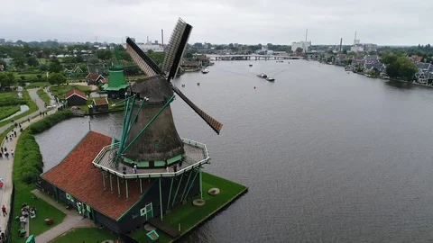 Zaanse Schans #3 Vídeos de archivo 87000548