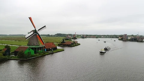 Zaanse Schans #6 Stock Footage 87003239