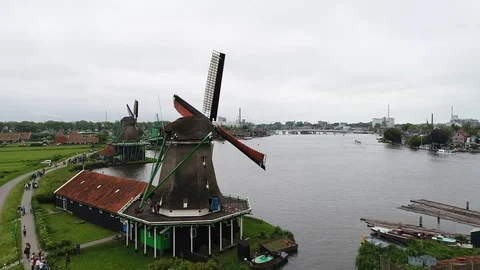 Zaanse Schans #7 Vídeos de archivo 87002007