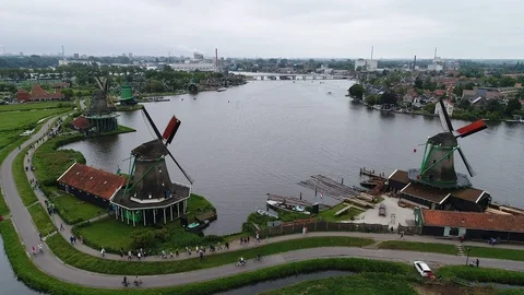 Zaanse Schans #9 스톡 동영상 87003642