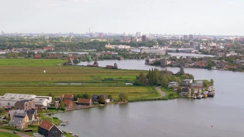 Zaanse Schans, The Netherlands Stock Footage 249941863