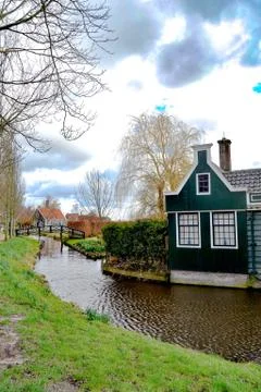 Zaanse Schans Stock Photos
