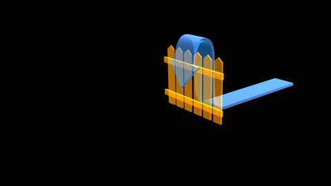 ZaborBlackCian Stock Footage 103956524