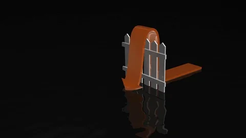 ZaborBlackOrange Stock Footage 104010630