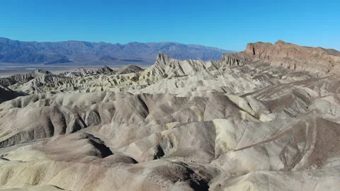 Zabriskie Point Death Valley National Park,USA Stock Footage