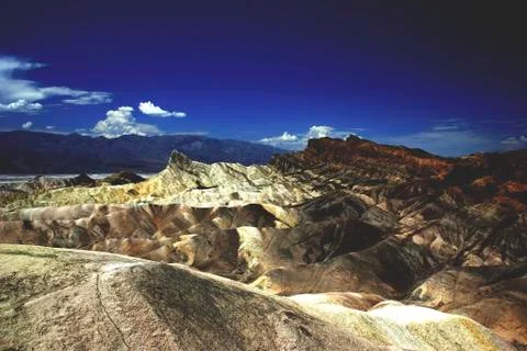 Zabriskie point Stock Photos