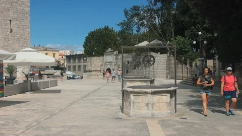 Zadar city Stock Footage 90624096