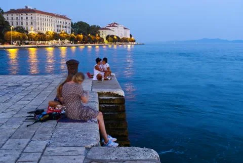 Zadar Evening Stock Photos