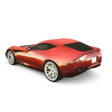 Zagato Perana Z-One 2013 3D Model