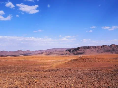 Zagora desert, morocco Stock Photos