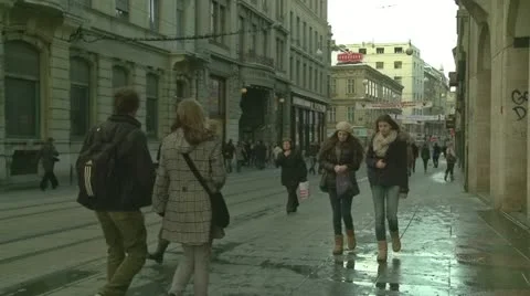 Zagreb Stock Footage 10862734