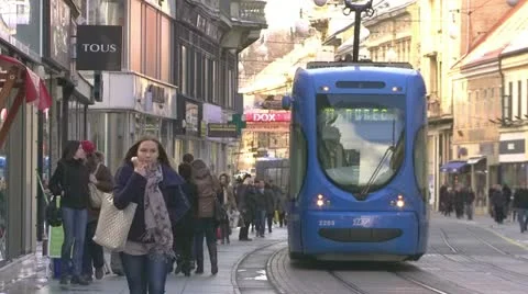 Zagreb Stock Footage 10862824