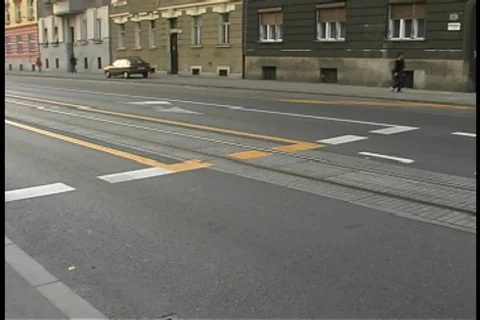 Zagreb Streets 11 Stock Footage 356636