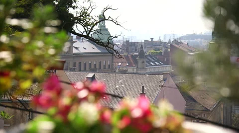 Zagreb view Stock Footage 34469195