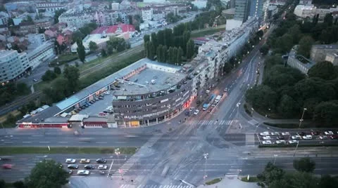 Zagreb's eve Stock Footage 10720484