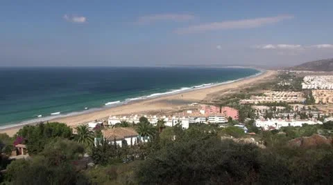 Zahara Beach 60 Stock Footage 17494500