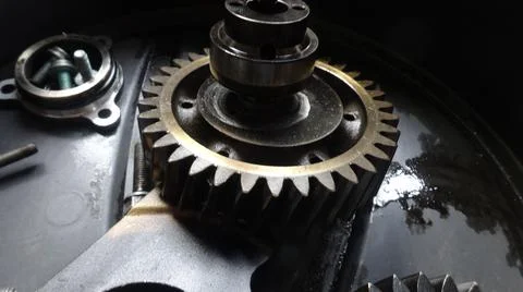 Zahnrad Car Engine Stock Photos