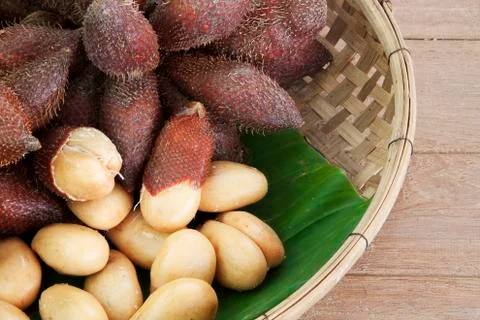 Zalacca fruit Stock Photos
