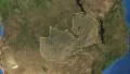 Zambia. 3d earth in space - zoom in on Zambia outlined on green 4k 4k or 4k+ Resolution