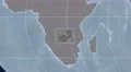 Zambia - 3D tube zoom (Mollweide projection) 4k or 4k+ Resolution