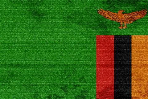 Zambia flag Stock Illustration