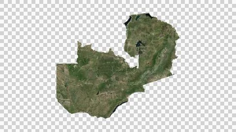 Zambia Map Stock Illustration